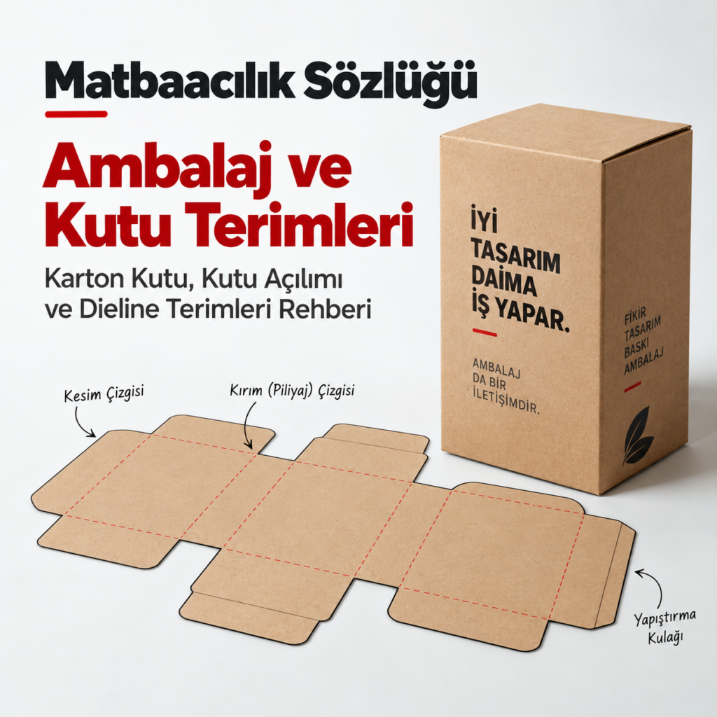 Ambalaj ve Kutu Terimleri | Matbaacılık Sözlüğü