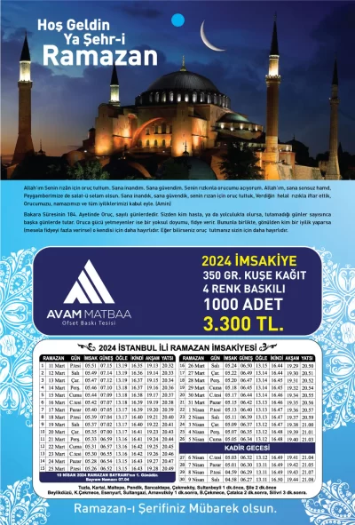 ramazan imsakiyesi