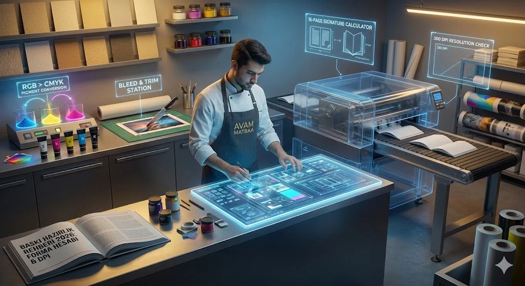 Tasarımın Mutfağı: 2026 Baskı Hazırlık Rehberi ile Hatalara Son!