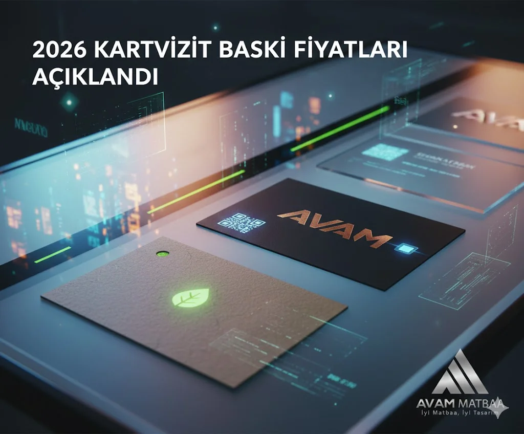 2026 Kartvizit Baskı Fiyatları: Akıllı ve Ekolojik Seçenekler