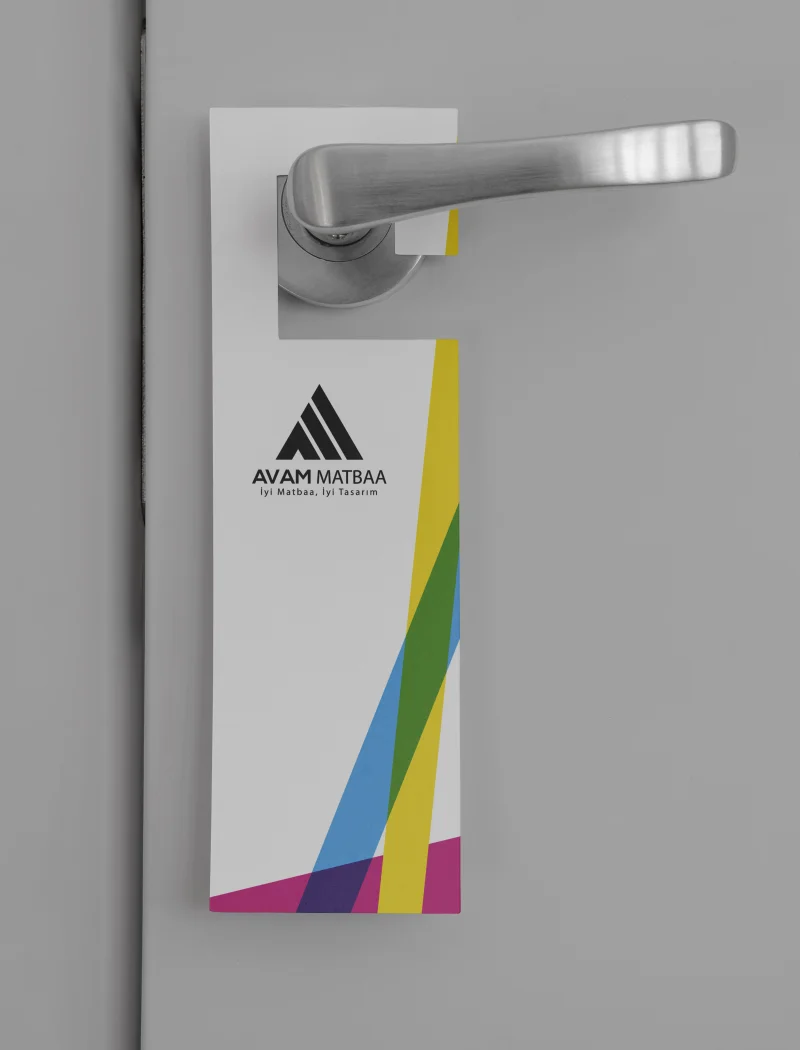 Kapı Askısı El İlanı (Dikdörtgen)