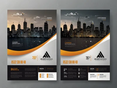 Eko Broşür Baskı | 20x28 cm Çift Yüz Renkli Parlak Kuşe