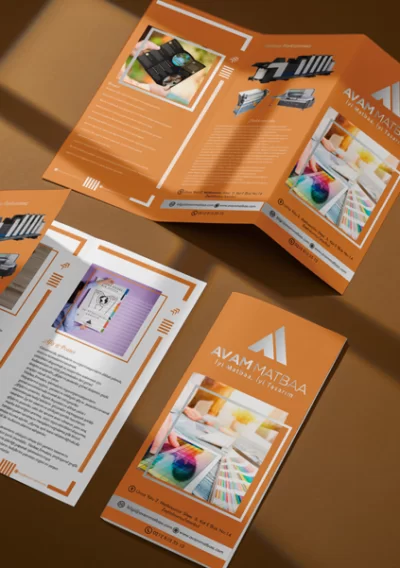 Pro Broşür Baskı: A5 Çift Yönlü Parlak Kuşe Broşür