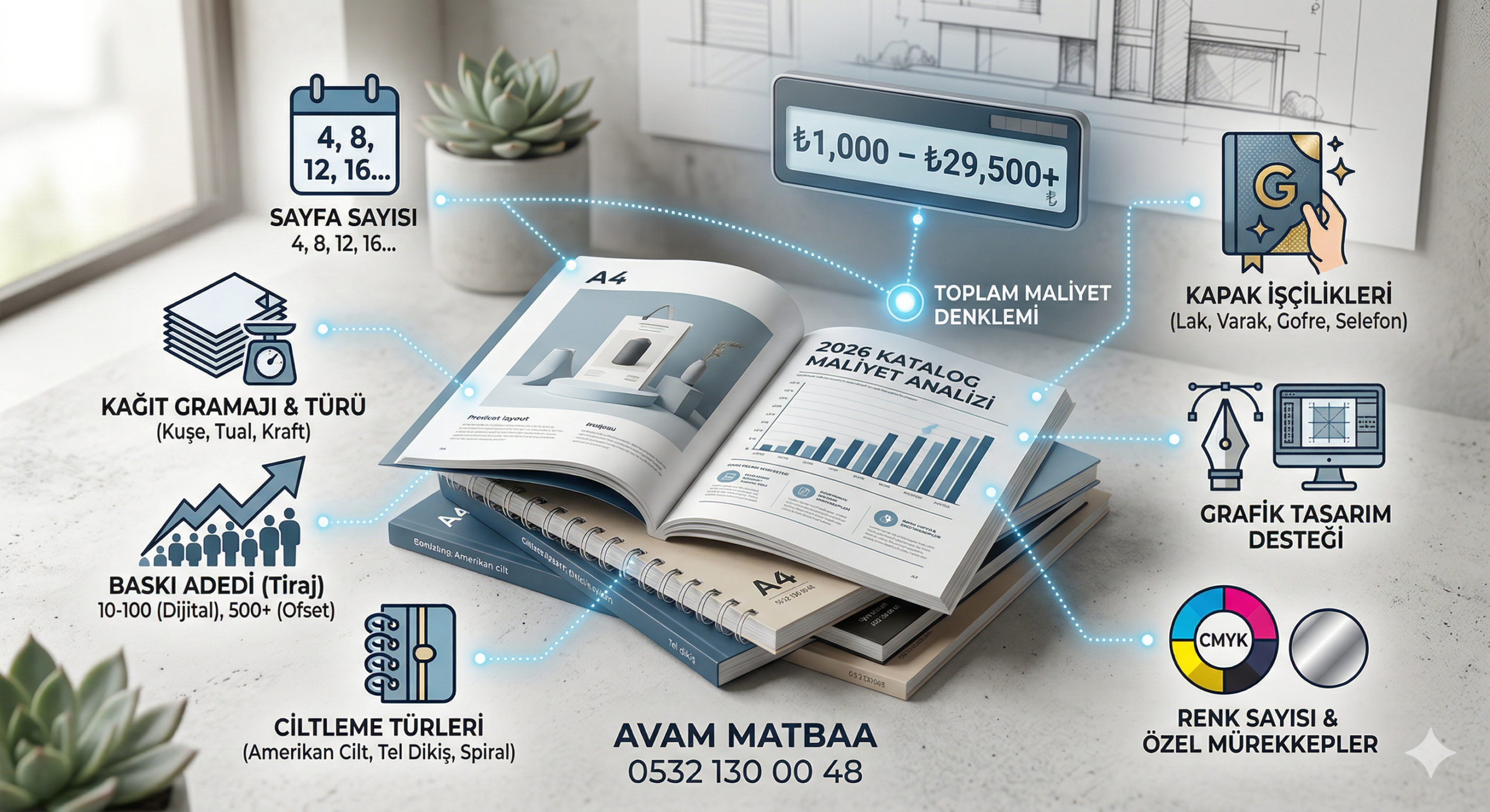 2026 Katalog Baskı Fiyat Listesi: Güncel Maliyetler ve Gerçek Rakamlar