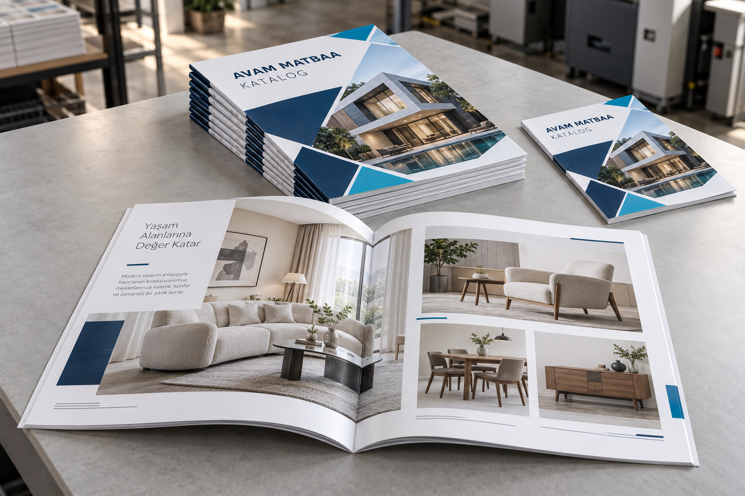 Az Adet Katalog Baskı Fiyatları: 10, 25 ve 50 Adet